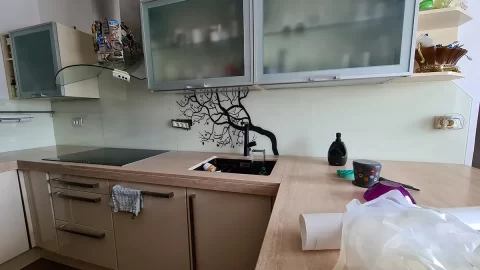 Vodovod, čiščenje pipe,